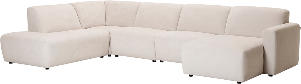 Basel u-kulmasohva vasen, beige
