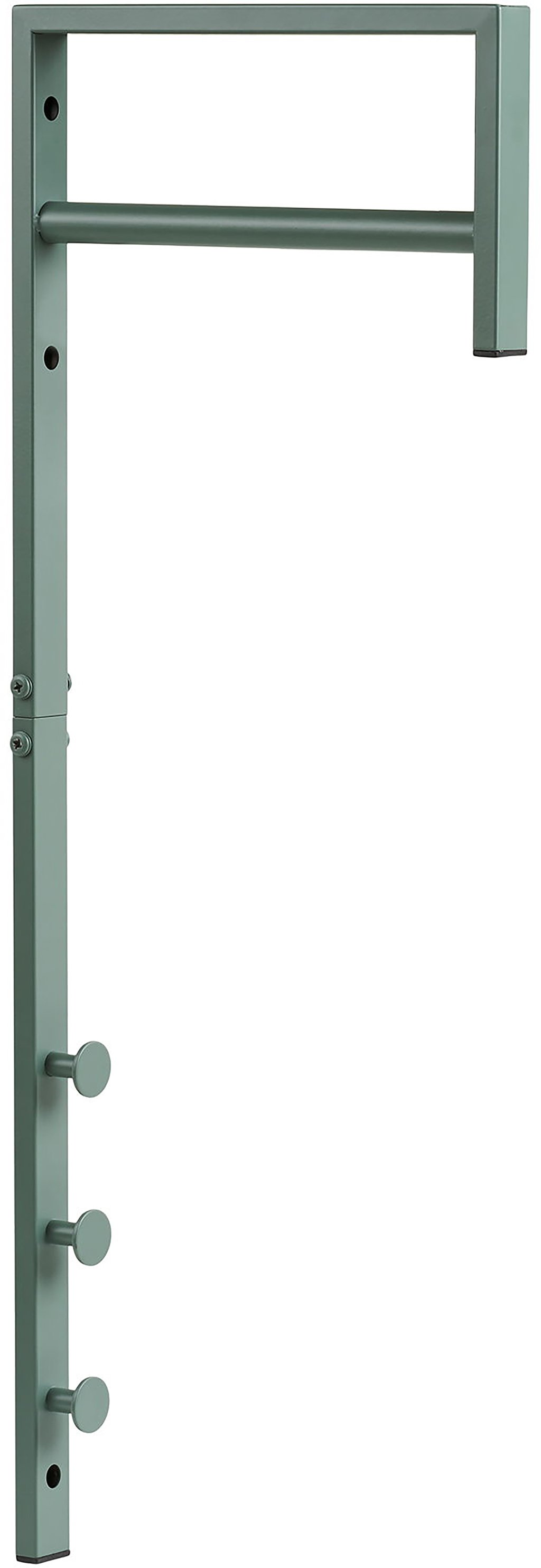 House Nordic Trento vaateteline 82 cm, metallinen, vihreä