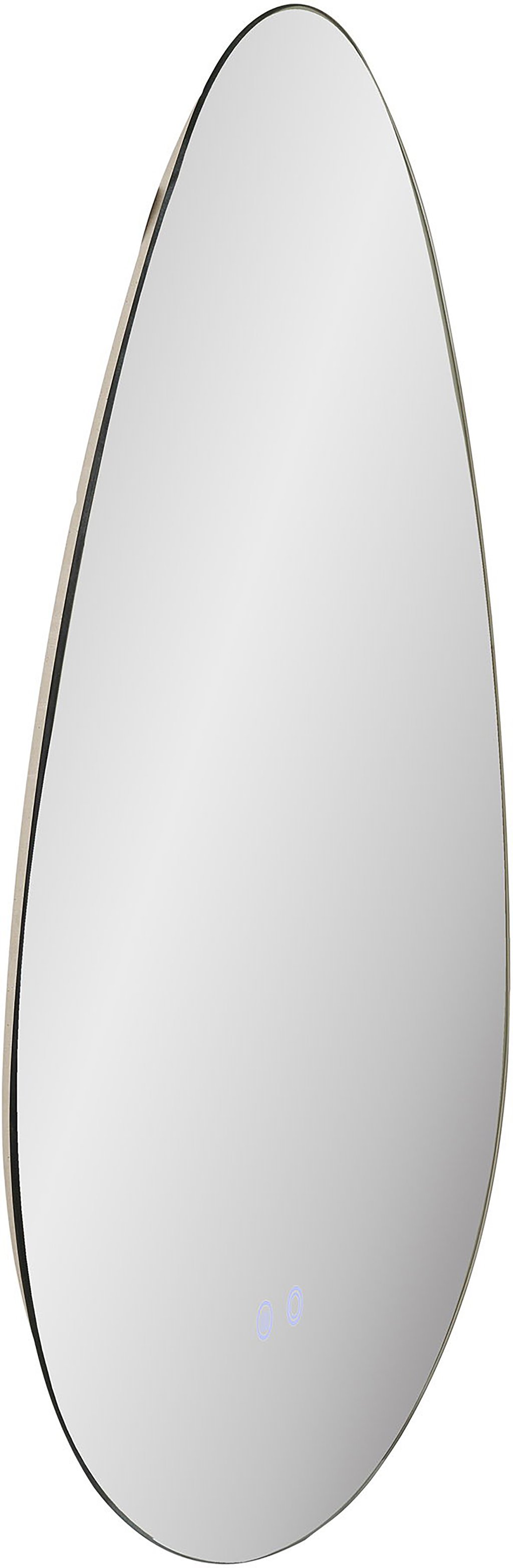 House Nordic led-peili, huurtumisenesto ja 3 valoasetusta, pisara, 58×80 cm