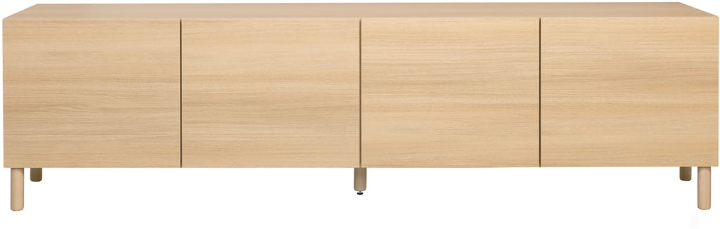 Lakeus taso nro 2. 197 cm taso nro 2. vaalea tammi, puujalka