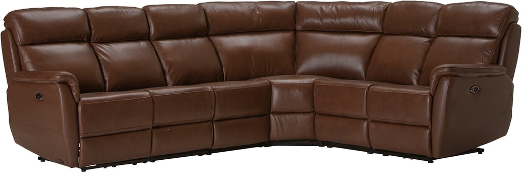 Loungea Colorado recliner-kulmasohva 3K2/2K3, ruskea nahka/keinonahka
