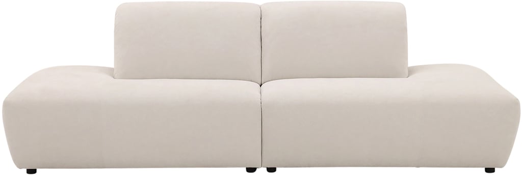 Basel lounge-sohva kahdella avopäädyllä, beige