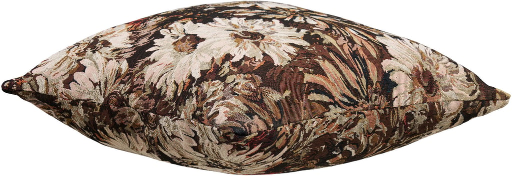 House Nordic tyyny, kukkakuvio ruskea/beige, 45x45 cm
