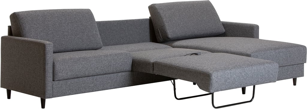 Nobe divaanivuodesohva oikea Sparr 770, jalat musta pyöreä (182cm leveä istuinosa)