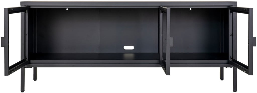 House Nordic Brisbane tv-taso 130x40x55 cm, musta
