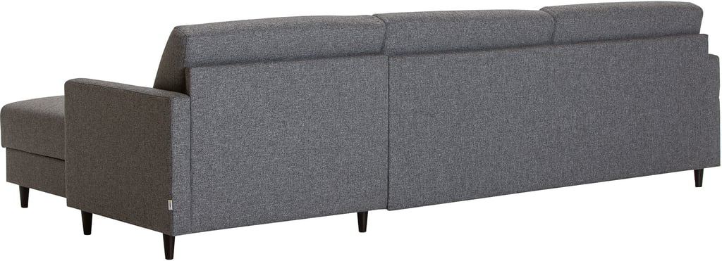 Nobe divaanivuodesohva oikea Sparr 770, jalat musta pyöreä (182cm leveä istuinosa)