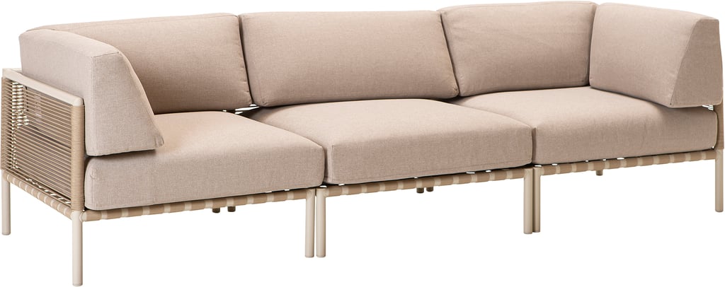 Asgård 3-istuttava sohva, taupe/beige