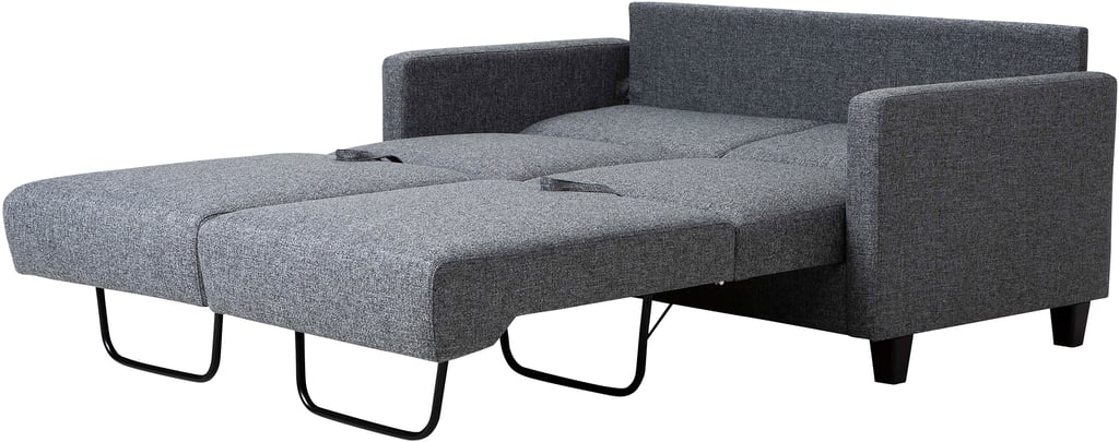 Nobe 2-istuttava vuodesohva 160cm harmaa, saarni jalka