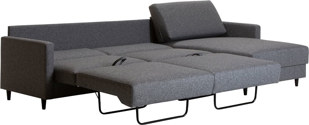 Nobe divaanivuodesohva oikea Sparr 770, jalat musta pyöreä (182cm leveä istuinosa)