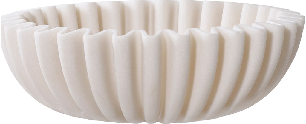 House Nordic kulho, polyresiini, beige, pyöreä 20x6,5 cm