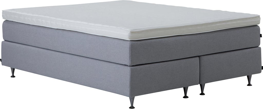 Sense jenkkisänky 160x200 cm, pocket, vaaleanharmaa (sis. Sense-petauspatja): Mukava ja tyylikäs 160 cm leveä jenkkisänky, jossa memory-vaahtopatja takaa erinomaisen nukkumismukavuuden. Sopii makuuhuoneeseen moderniin sisustukseen.