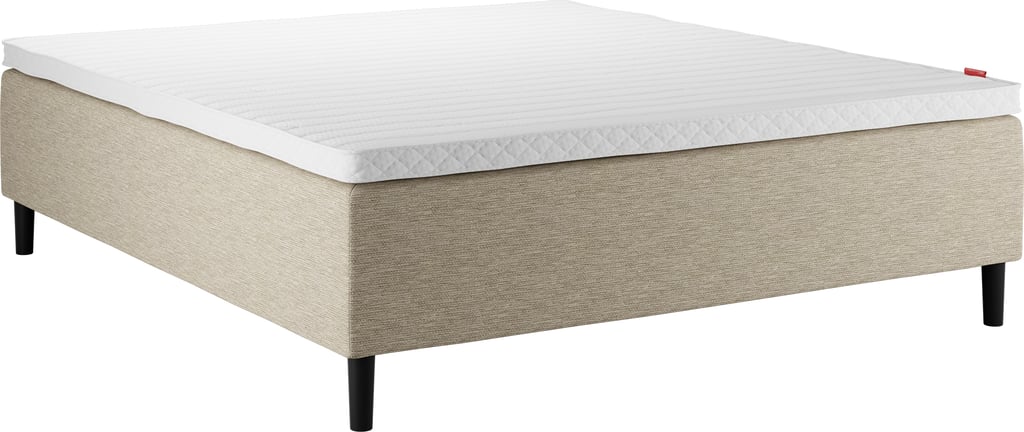 Wonderland VIP runkopatja 160x200 x-firm/x-firm, beige, mustat jalat + Premium Latex petauspatja