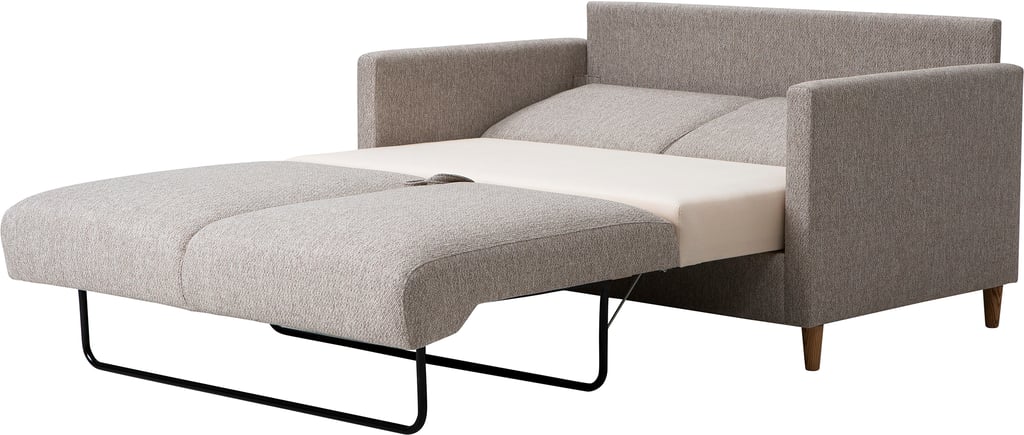 Nobe 2-istuttava vuodesohva 140cm beige, saarni jalka