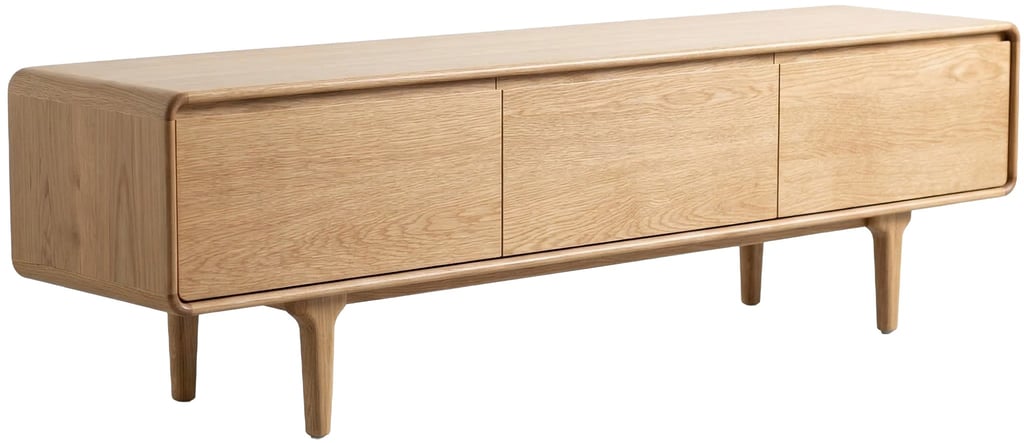 Bacoli tv-taso 200 cm, natural tammi (viilu)