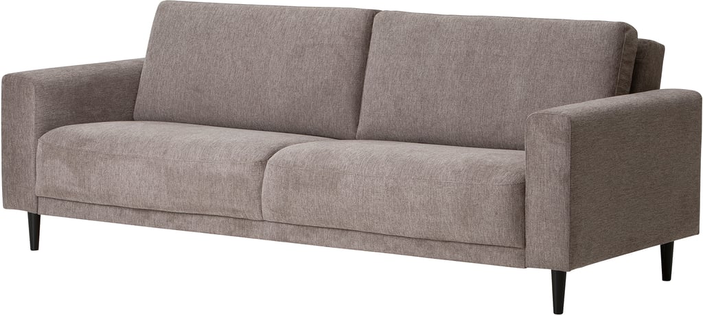 Portland 3-istuttava vuodesohva, beige: Portland 3-istuttava vuodesohva yhdistää tyylikkyyden ja käytännöllisyyden, täydellinen olohuoneen sisustukseen. Mukava istuin, muunneltava vuode.