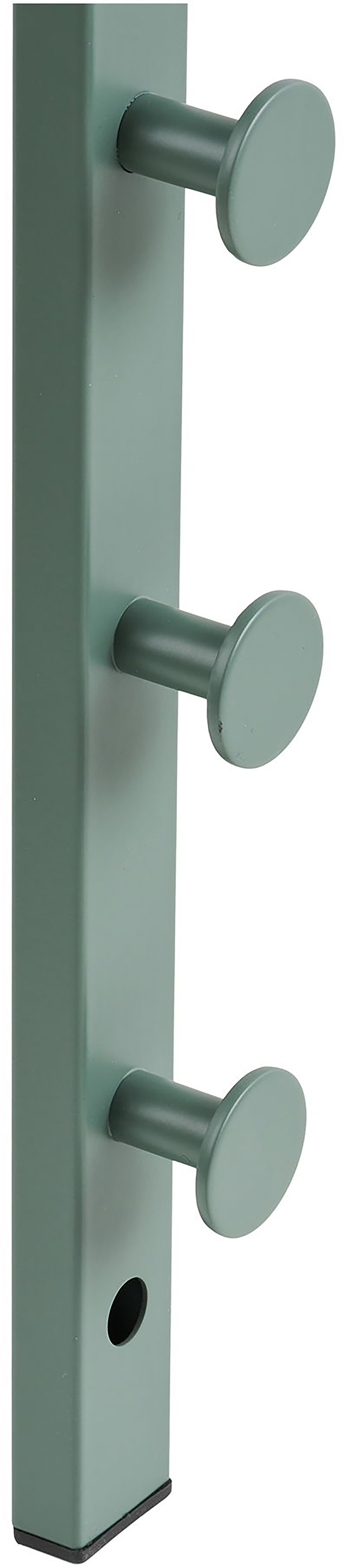 House Nordic Trento vaateteline 82 cm, metallinen, vihreä