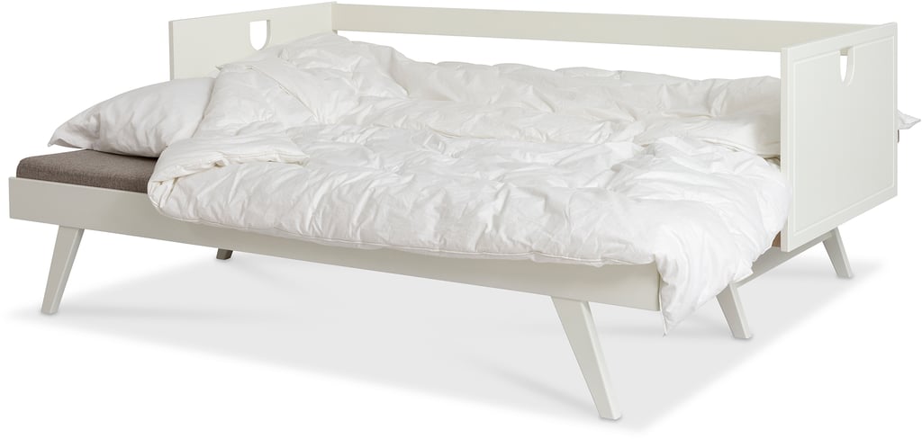Notte 3-istuttava vuodesohva 190cm taittopatjalla (beige), valkoinen