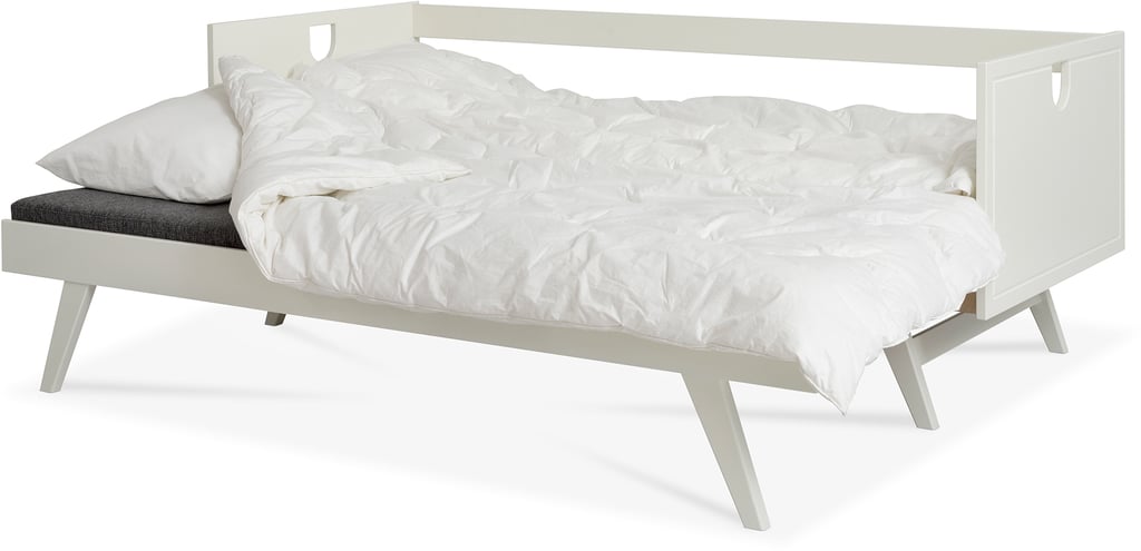 Notte 3-istuttava vuodesohva 190cm taittopatjalla (harmaa), valkoinen