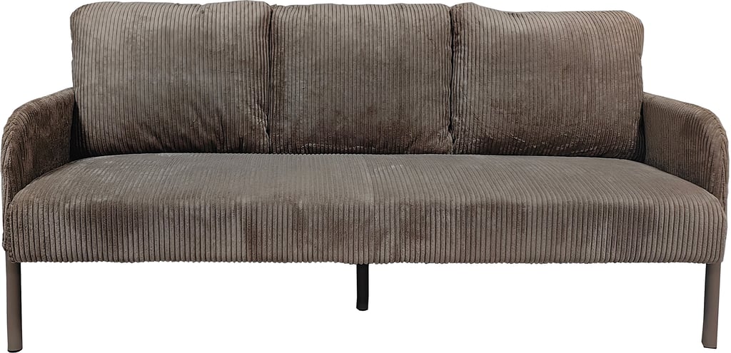 Bostad 3-ist. sohva beige: Tyylikäs beige 3-istuttava sohva, joka tuo mukavuutta olohuoneeseen. Erinomainen valinta rentoutumiseen ja sisustukseen.