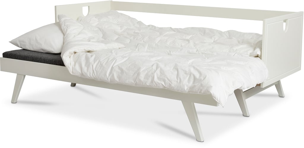 Notte 3-istuttava vuodesohva 190cm taittopatjalla (harmaa), valkoinen