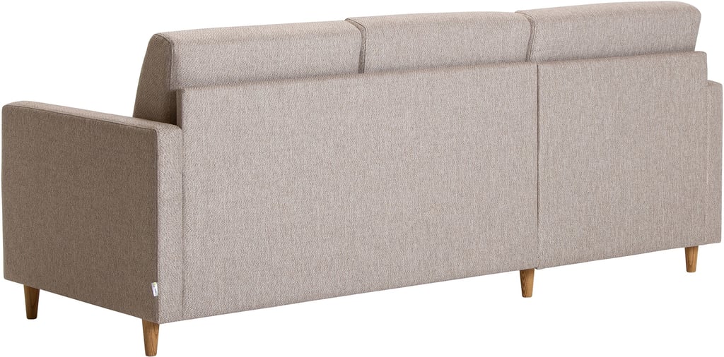 Nobe divaanivuodesohva vasen, Sparr 362, jalat tammi pyöreä (124cm leveä istuinosa)