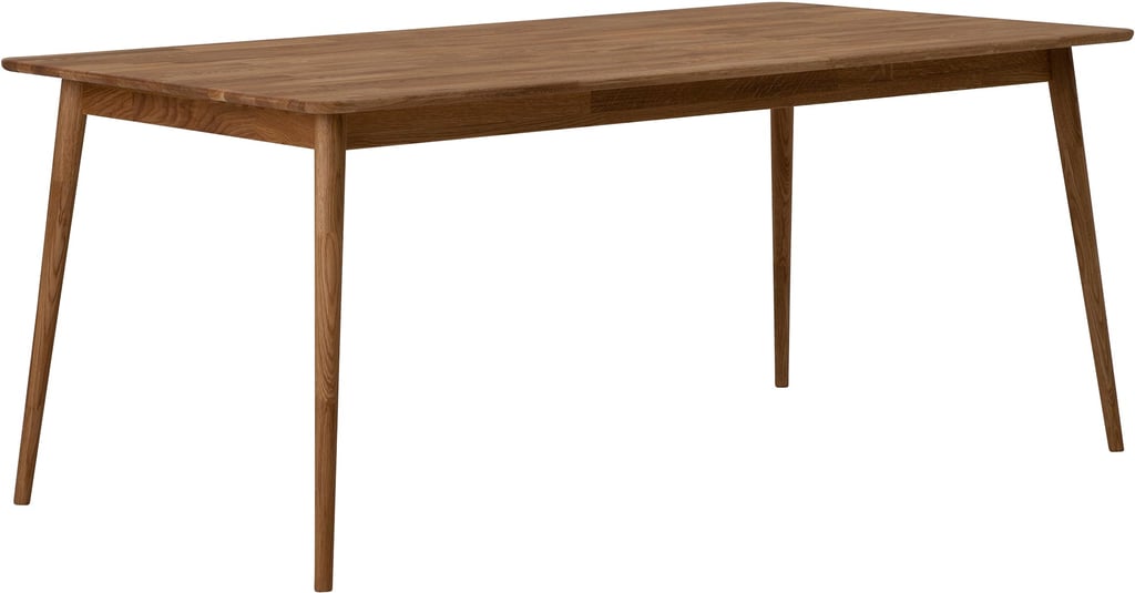 Ekholm ruokapöytä 180x90 öljytty tammi: Tyylikäs Ekholm ruokapöytä, 180x90 cm, luonnollista tammea. Sopii täydellisesti ruokailutilaan kuudelle hengelle. Kestävä ja ajaton muotoilu.