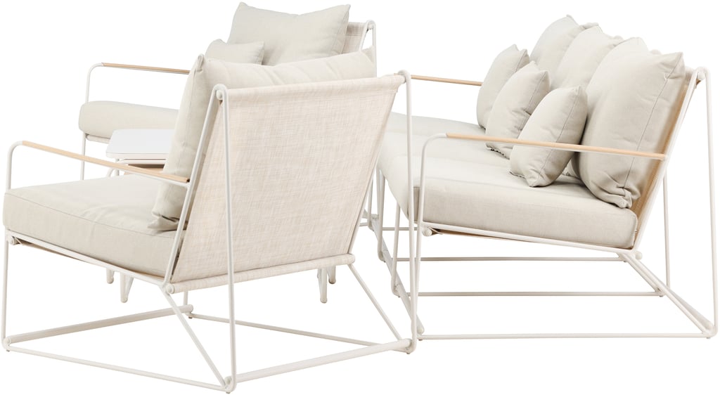 Palazzo sohvaryhmä 3+1+1+sarjapöytä (2kpl), beige / beige