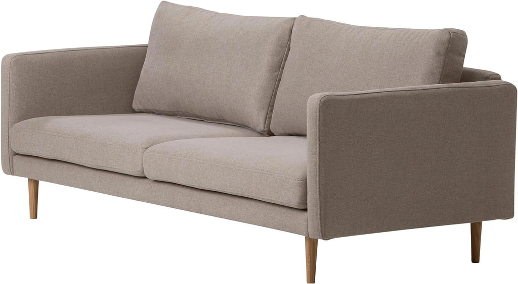 Copenhagen Scandic 3-ist. sohva beige / tammijalat