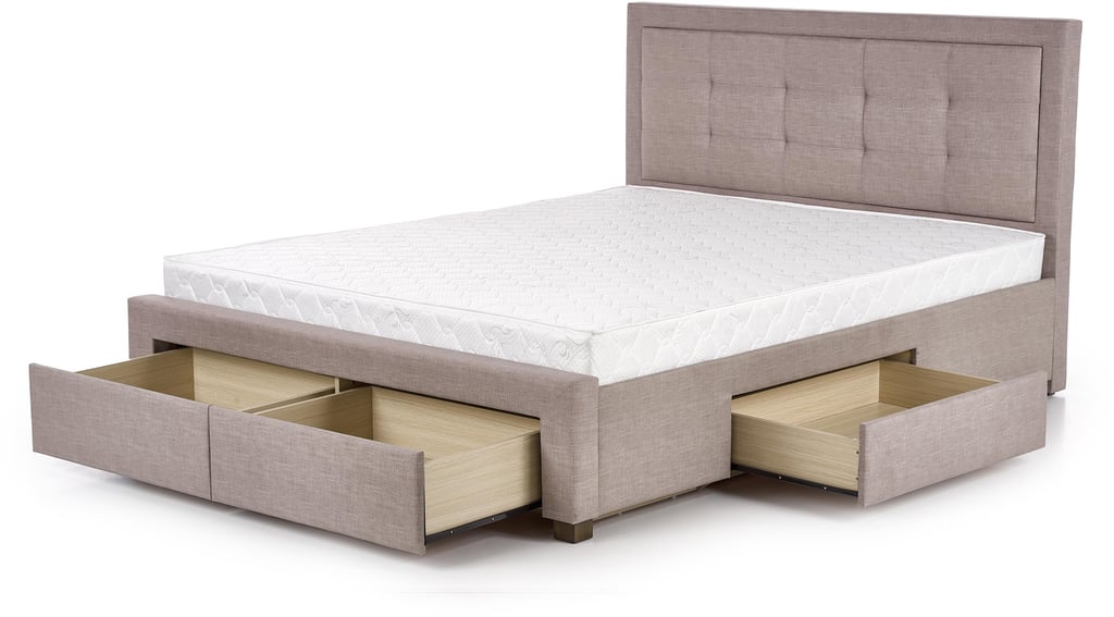 Saana sängynrunko 160cm, beige