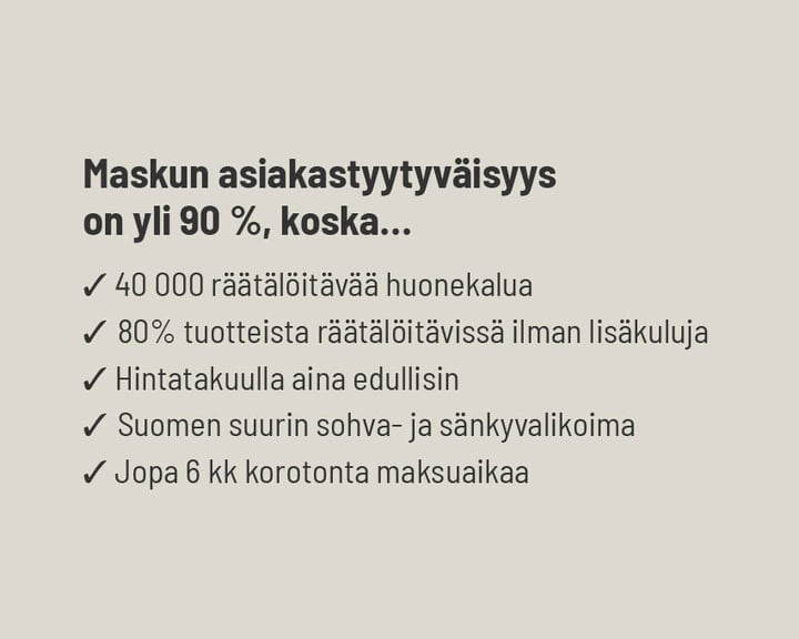 asiakastyytyväisyys