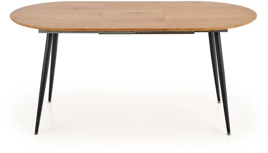 Rinne ruokapöytä jatkettava 120-160cm, tammi / musta