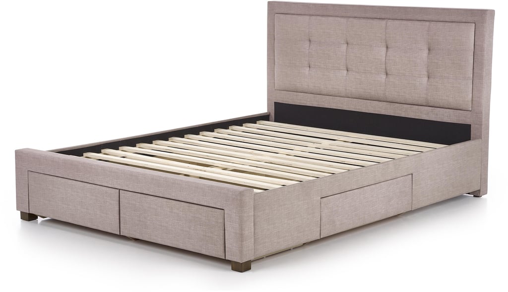 Saana sängynrunko 160cm, beige