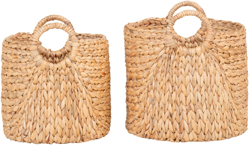 House Nordic Passo korit (2kpl setti) pyöreät 30cm ja 35cm, natural vesihyasintti