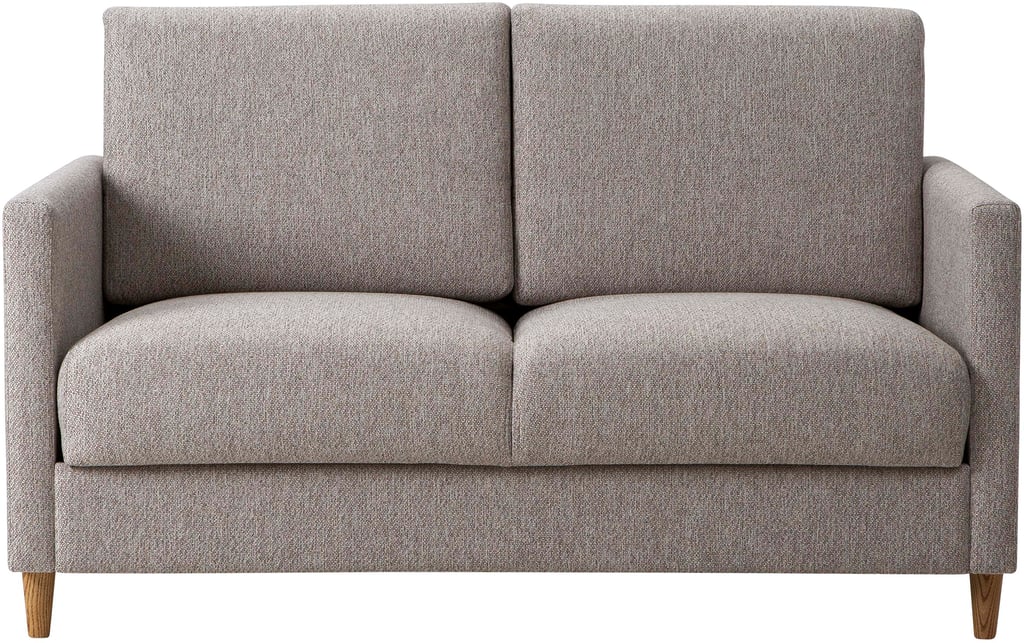 Nobe 2-istuttava vuodesohva 140cm beige, saarni jalka