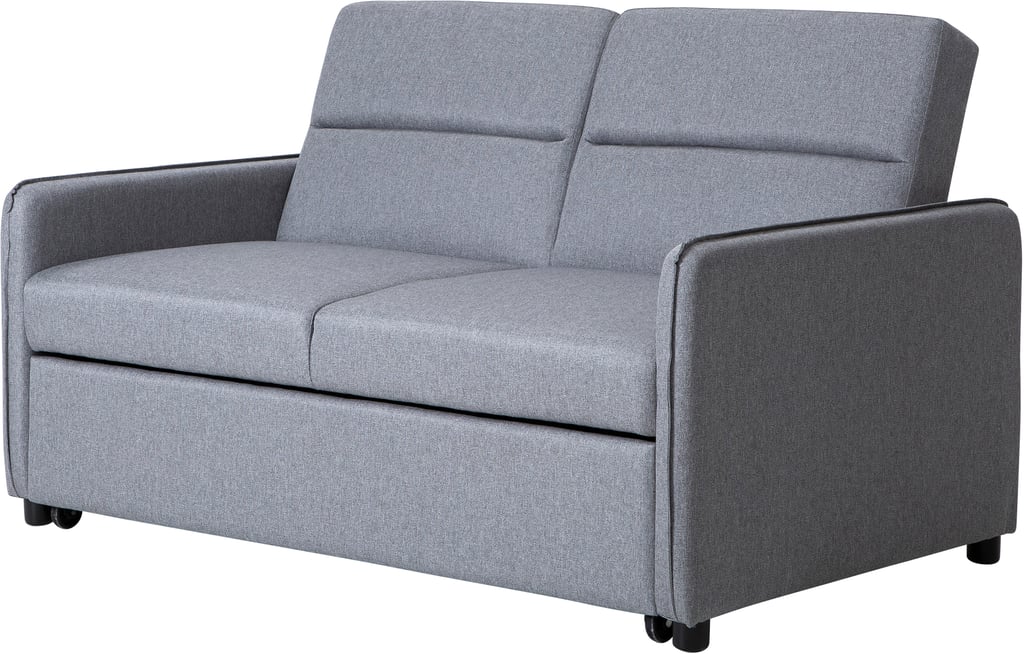 Saana 2-istuttava vuodesohva harmaa: Tyylikäs harmaa 2-istuttava vuodesohva, täydellinen olohuoneeseen. Mukava istua ja nukkua, moderni design. Erinomainen valinta tilaa säästävään sisustukseen.