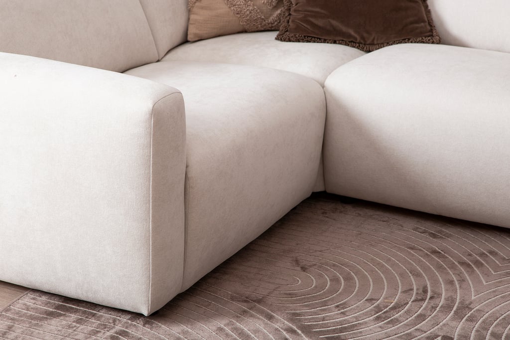 Basel kulmasohva 1+kulma+1+avopääty oikea, beige