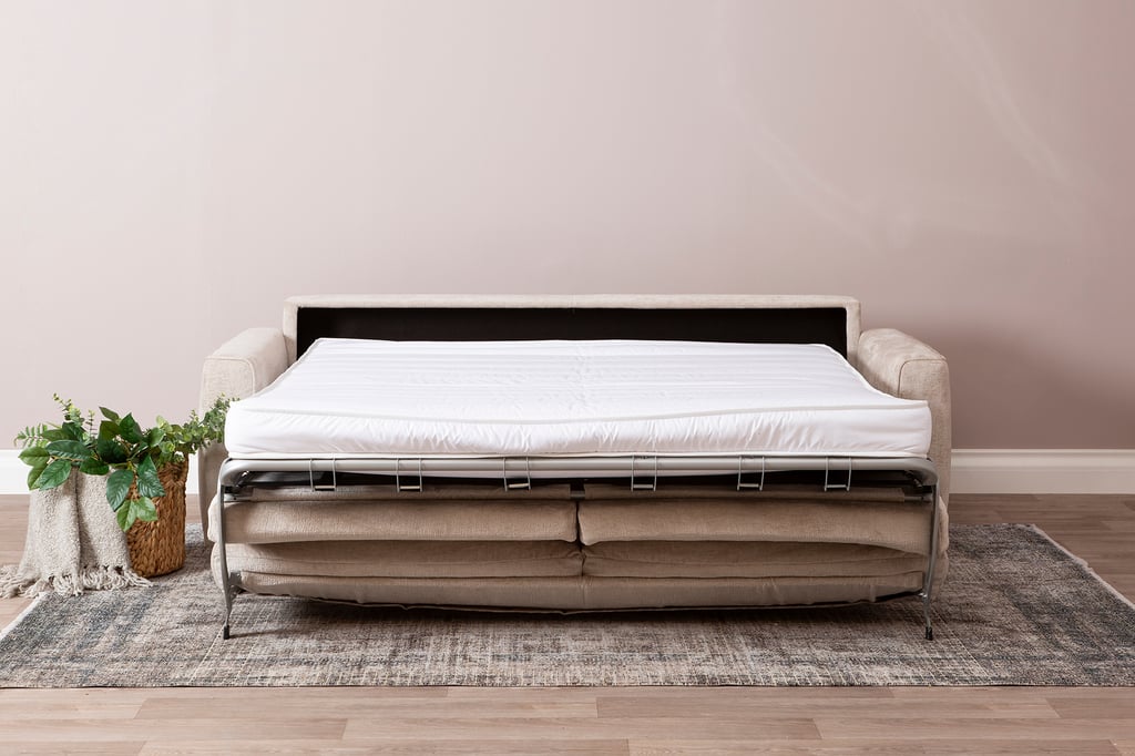 Vela 3-istuttava vuodesohva (patjan leveys 160cm), Jazz 3107 beige