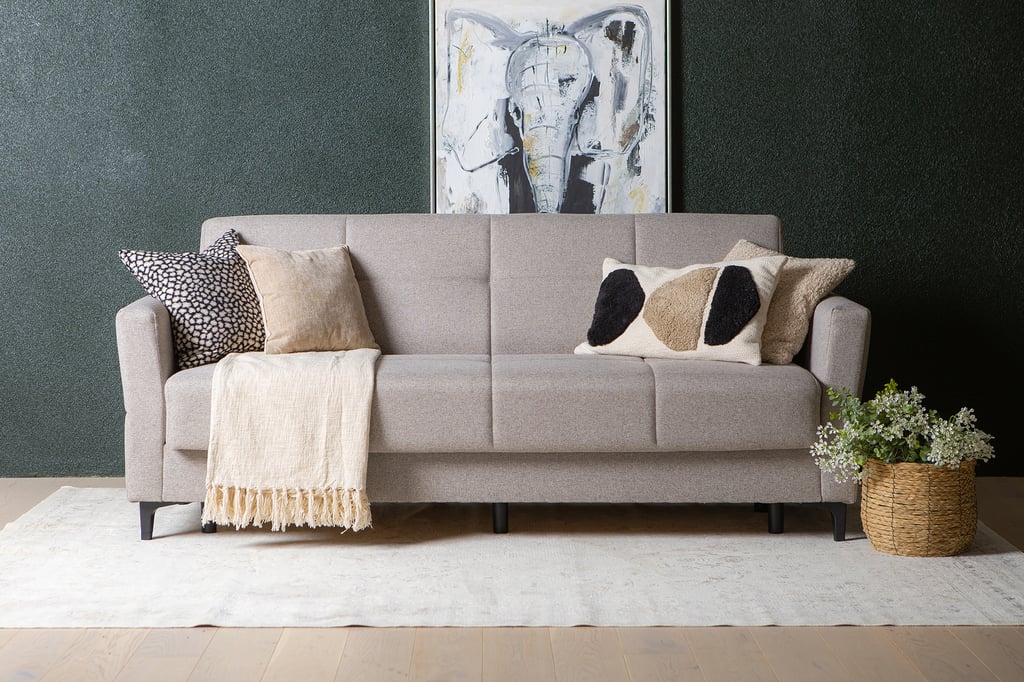 Tango 3-istuttava vuodesohva, beige