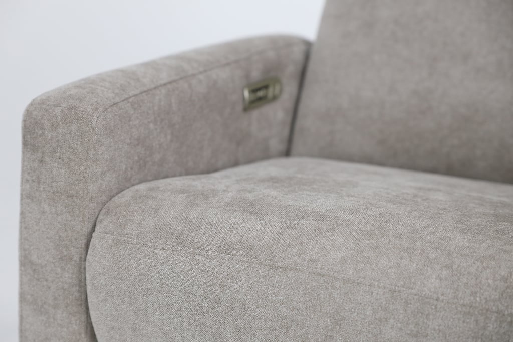 Zero Ergo Motor recliner-lepotuoli, Cloud 09 ruskea / wenge jalka
