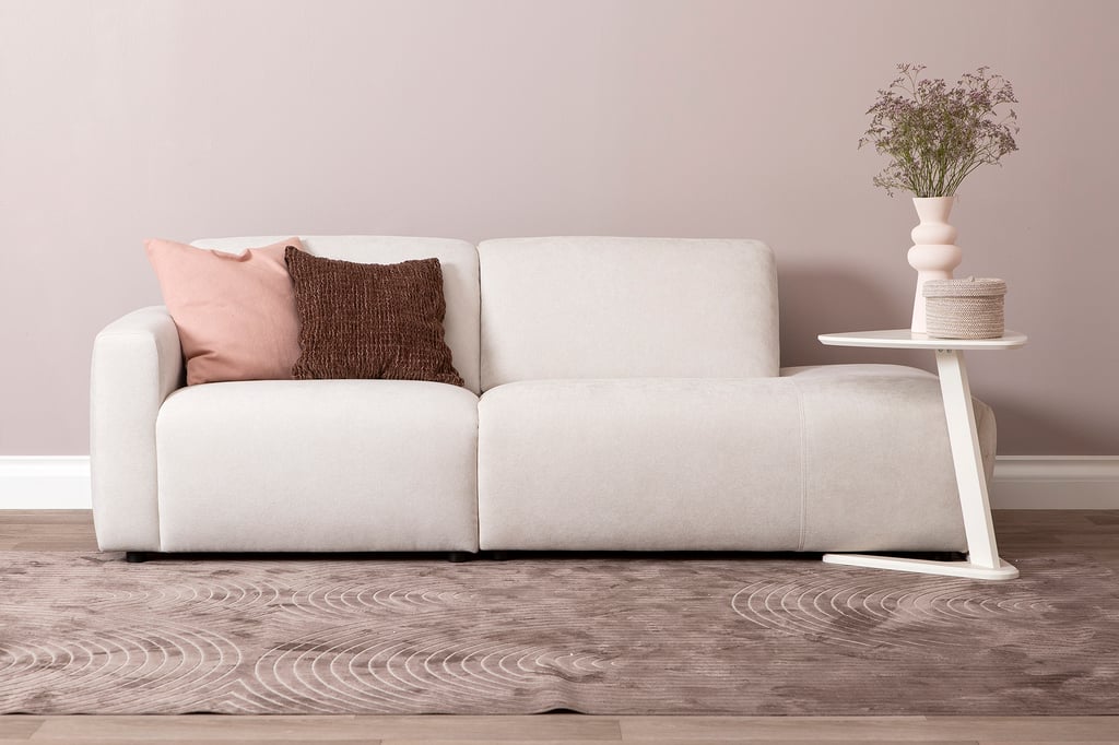 Basel 1-istuttava sohva avopäädyllä oikea, beige