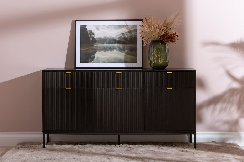 Caisa senkki leveä musta