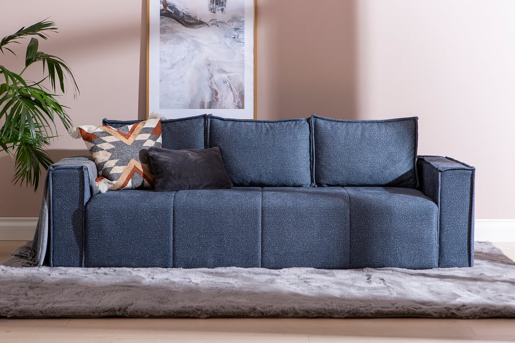 Montana 3-istuttava vuodesohva sininen