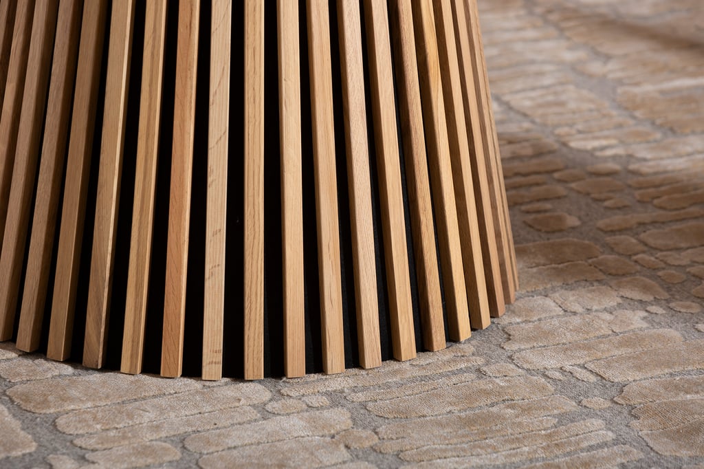 Metz pyöreä ruokapöytä 120cm natural tammi