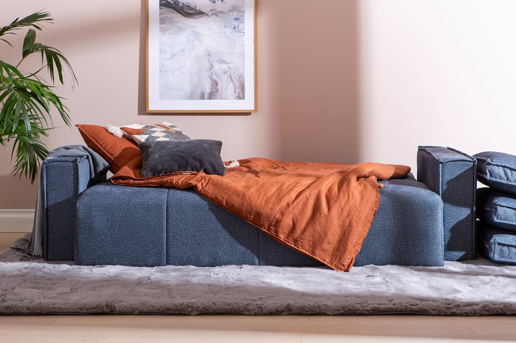 Montana 3-istuttava vuodesohva sininen