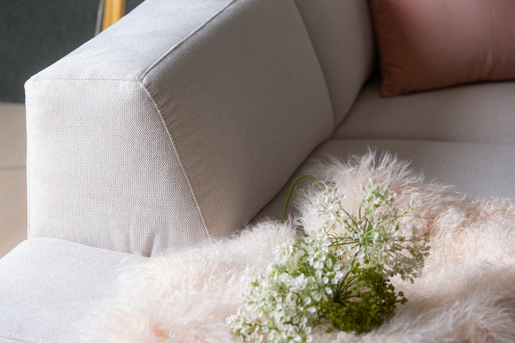 Lugo avokulmasohva vasen, beige