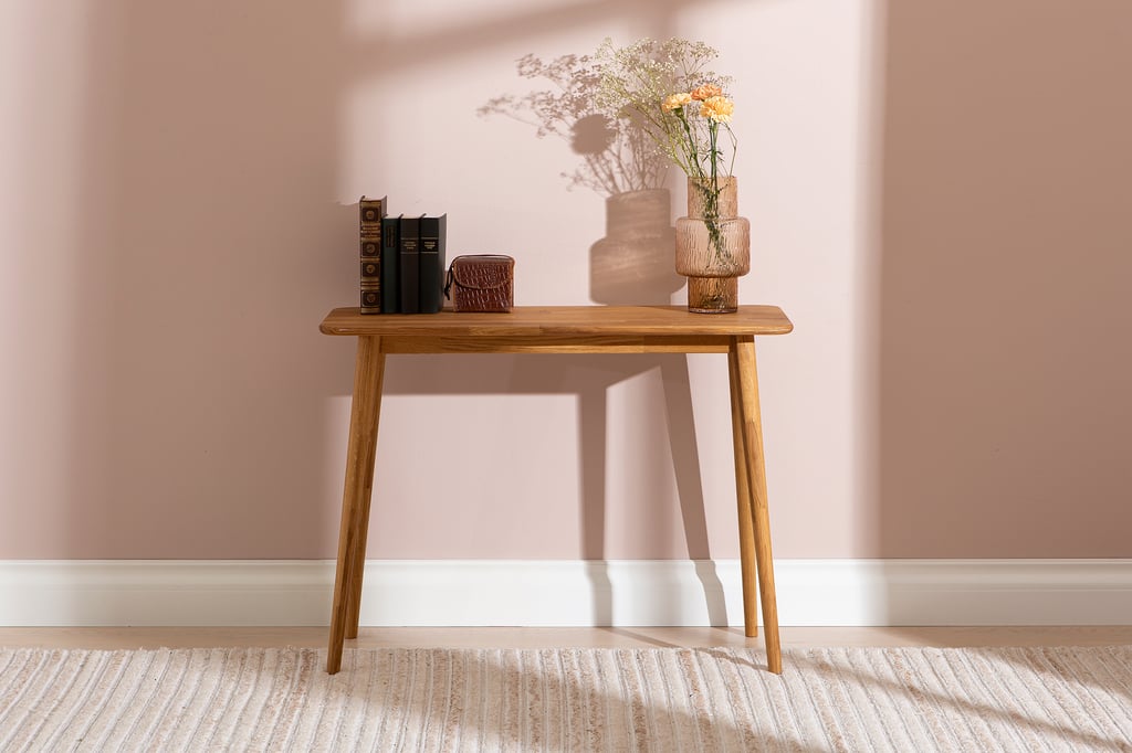 Ekholm työpöytä 100x40cm, öljytty tammi