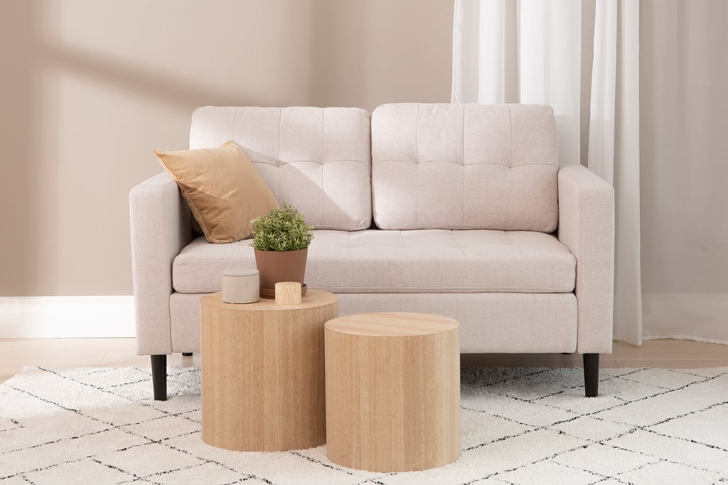 Tuotekuva jossa Bella 2-istuttava sohva beige