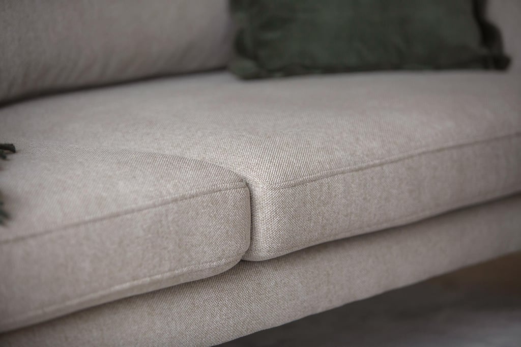 Copenhagen Scandic 3-ist. sohva beige / tammijalat