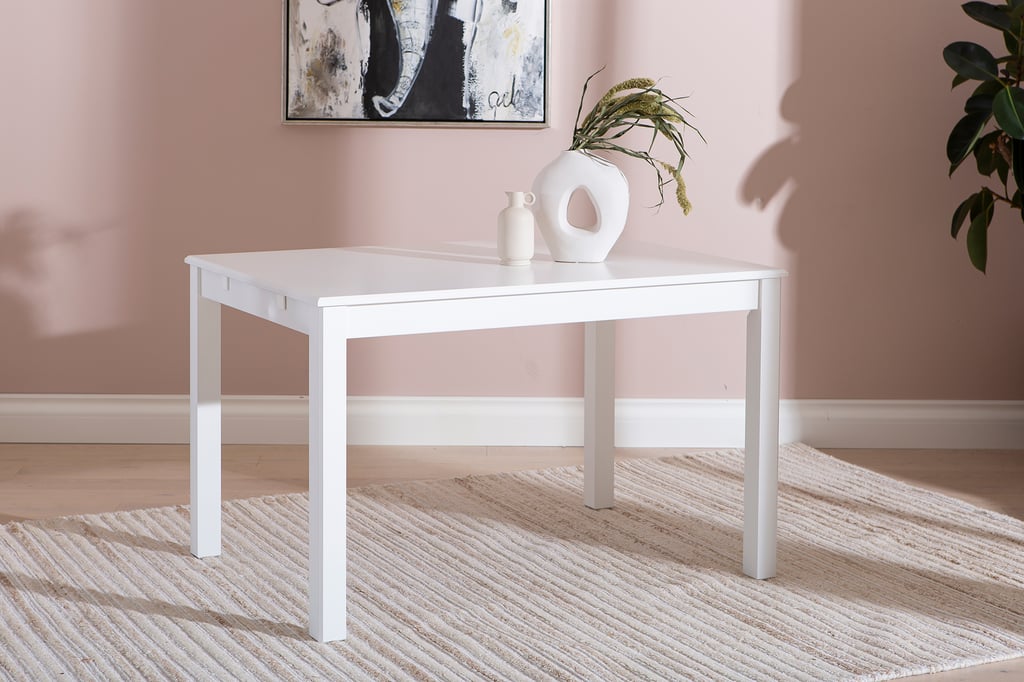 Hovi ruokapöytä 85x120 valkoinen