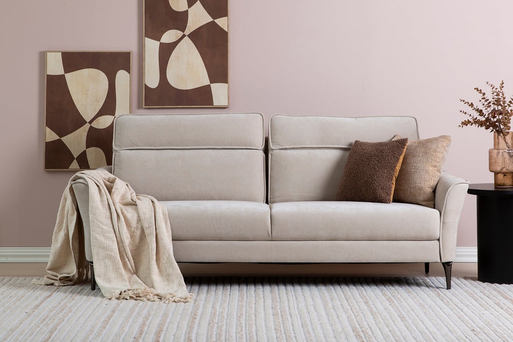 Madeira 3-istuttava sohva, beige